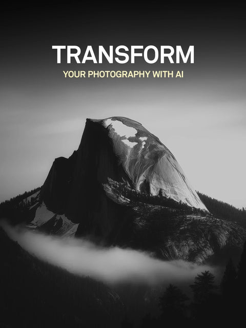 Black-and-white photo of a bearded man dissolving into cinematic motion, illustrating AI stills-to-video