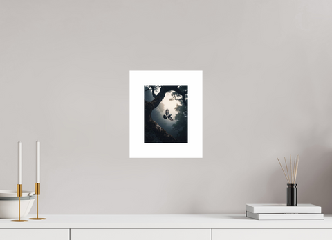 15 x 20 cm, Fine Art Print — Unframed "Relic in Flight" – Laurel Pigeon Wildlife Fine Art Print