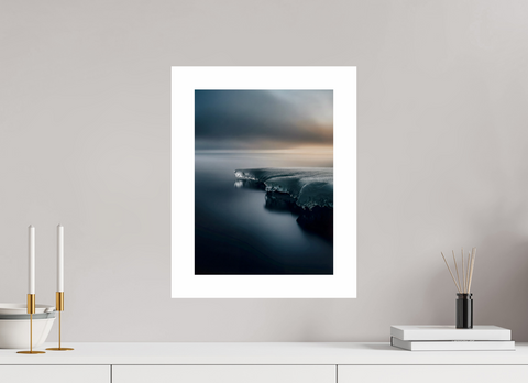 30 x 40 cm, Fine Art Print — Unframed Edge of the Shelf – Antarctic Ice Shelf Fine Art Print