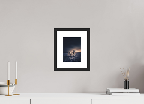 15 x 20 cm, Fine Art Print — Framed efasf