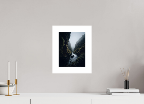 21 x 28 cm, Fine Art Print — Unframed "Emerald Vein" – Levada Ravine Fine Art Print