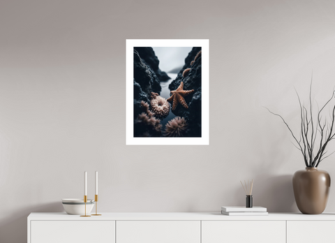 45 x 60 cm, Fine Art Print — Unframed Intertidal Jewel – Macro Tidepool Fine Art Print