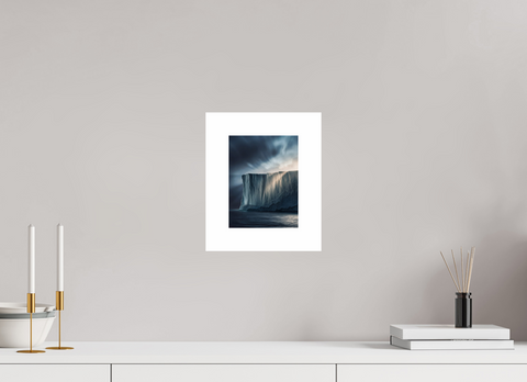 15 x 20 cm, Fine Art Print — Unframed Ice Wall – Tabular Iceberg Cliff Fine Art Print