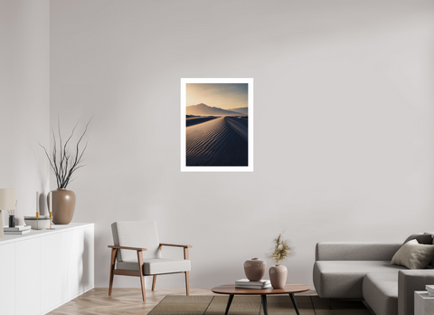 60 x 80 cm, Fine Art Print — Unframed "Sand Sculpture" – Abstract Dune Crest Fine Art Print