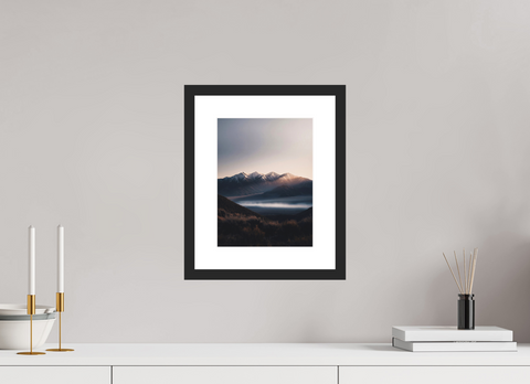 21 x 28 cm, Fine Art Print — Framed "Valley of Light" – San Luis Valley Panorama Fine Art Print