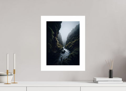 30 x 40 cm, Fine Art Print — Unframed "Emerald Vein" – Levada Ravine Fine Art Print