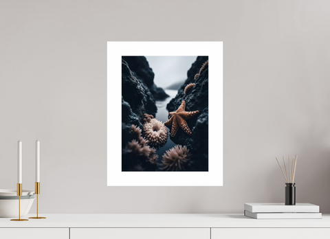 30 x 40 cm, Fine Art Print — Unframed Intertidal Jewel – Macro Tidepool Fine Art Print