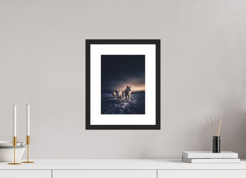 21 x 28 cm, Fine Art Print — Framed efasf