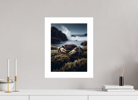 30 x 40 cm, Fine Art Print — Unframed "Tidal Scavenger" – Atlantic Shore Crab Macro Fine Art Print