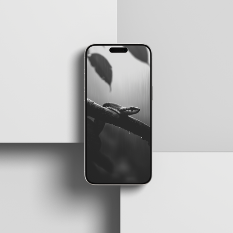 Snakes of India | Mobile Wallpapers | Digital Download | Black & White - chaipeau