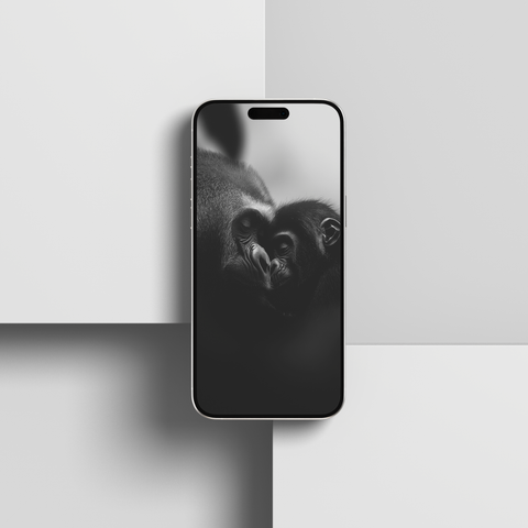 Western Gorilla | Mobile Wallpapers | Cameroon Forest Series | Digital Download - chaipeau
