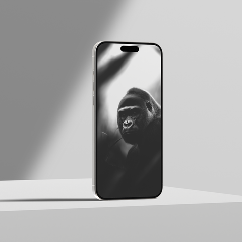 Western Gorilla | Mobile Wallpapers | Cameroon Forest Series | Digital Download - chaipeau
