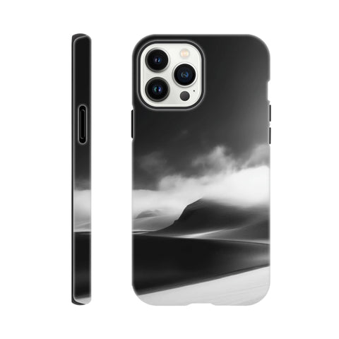Antarctic Coastline — iPhone Case | Black and White - chaipeau