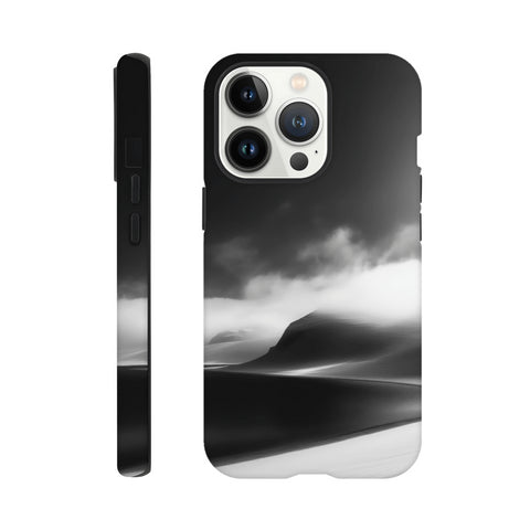 Antarctic Coastline — iPhone Case | Black and White - chaipeau
