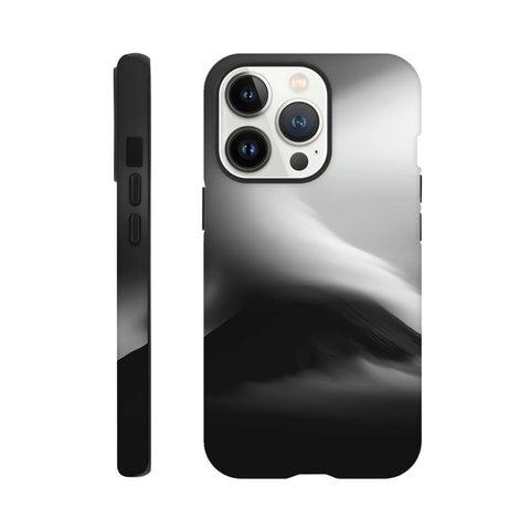 El Misti Volcano — iPhone Case | Black and White - chaipeau