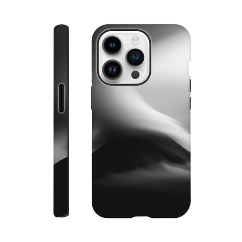 El Misti Volcano — iPhone Case | Black and White - chaipeau