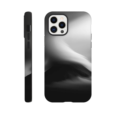 El Misti Volcano — iPhone Case | Black and White - chaipeau