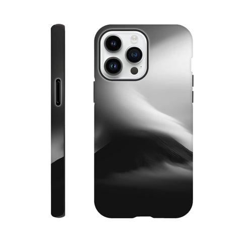 El Misti Volcano — iPhone Case | Black and White - chaipeau