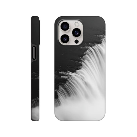 Gocta Waterfall — iPhone Case | Black and White - chaipeau