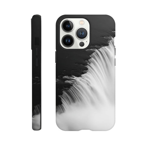 Gocta Waterfall — iPhone Case | Black and White - chaipeau