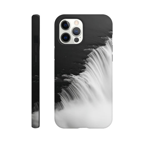 Gocta Waterfall — iPhone Case | Black and White - chaipeau