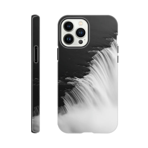 Gocta Waterfall — iPhone Case | Black and White - chaipeau