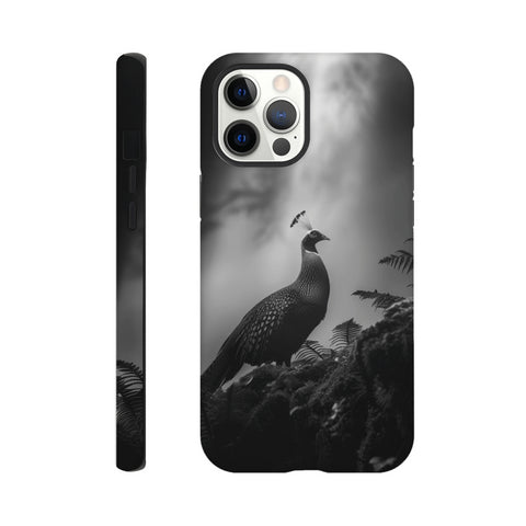 Golden Pheasant — iPhone Case | Black and White - chaipeau