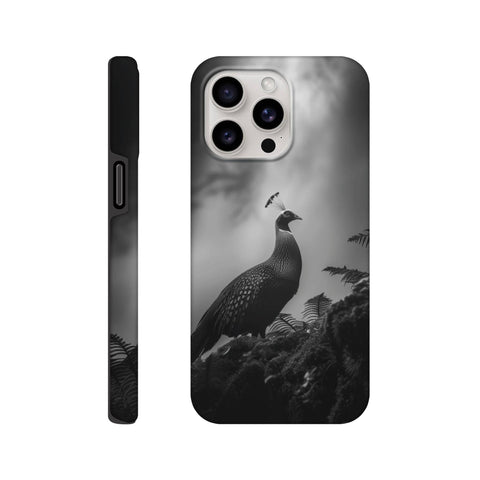 Golden Pheasant — iPhone Case | Black and White - chaipeau