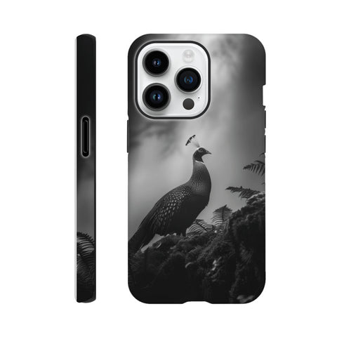 Golden Pheasant — iPhone Case | Black and White - chaipeau