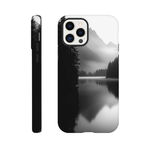 Hintersee — iPhone Case | Black and White - chaipeau