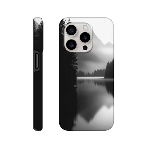 Hintersee — iPhone Case | Black and White - chaipeau