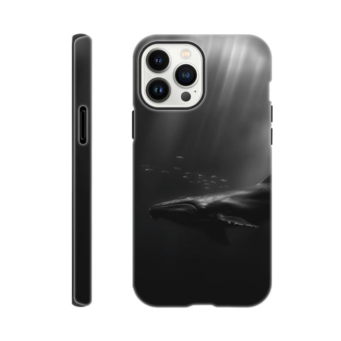 Humpback Whale — iPhone Case | Black and White - chaipeau