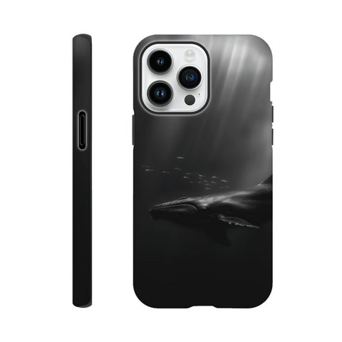 Humpback Whale — iPhone Case | Black and White - chaipeau