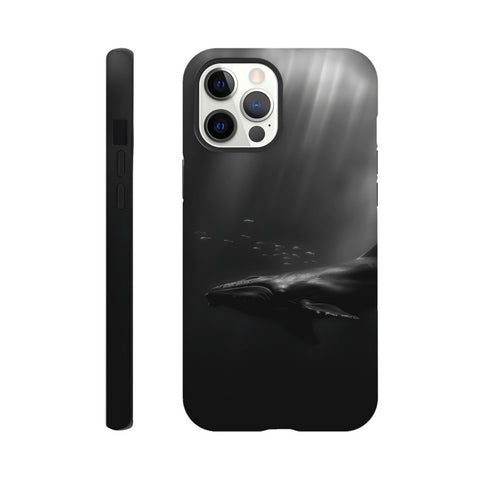 Humpback Whale — iPhone Case | Black and White - chaipeau