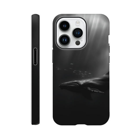 Humpback Whale — iPhone Case | Black and White - chaipeau