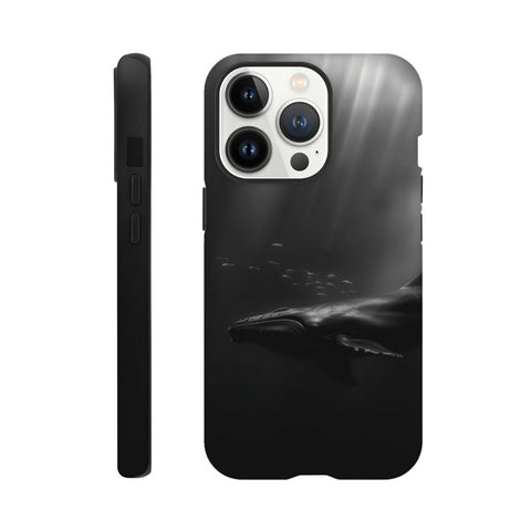 Humpback Whale — iPhone Case | Black and White - chaipeau