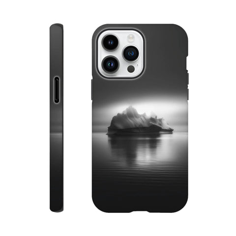 Iceberg — iPhone Case | Black and White - chaipeau