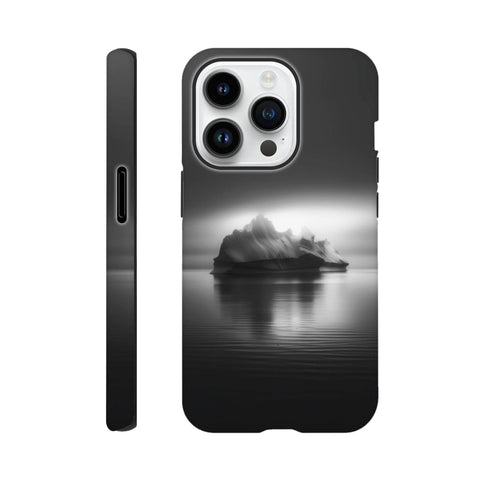 Iceberg — iPhone Case | Black and White - chaipeau