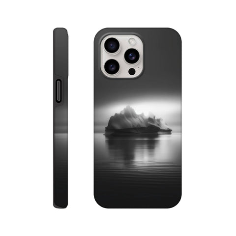 Iceberg — iPhone Case | Black and White - chaipeau