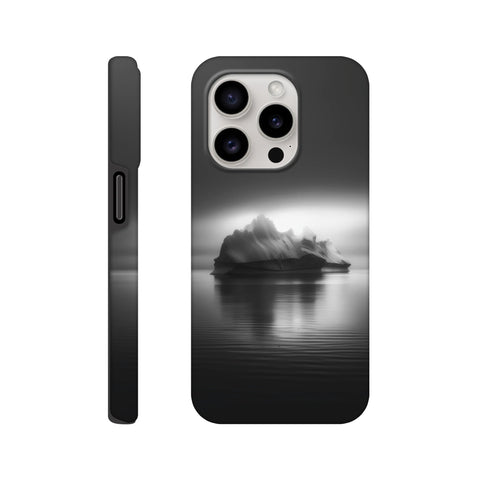 Iceberg — iPhone Case | Black and White - chaipeau