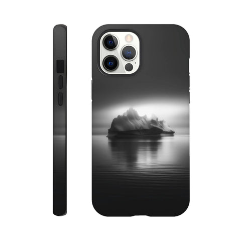 Iceberg — iPhone Case | Black and White - chaipeau