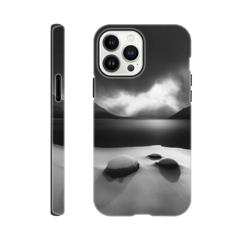 Khoton Lake — iPhone Case | Black and White - chaipeau