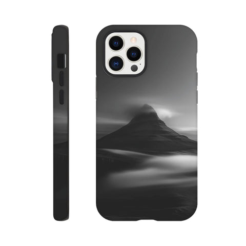 Kirkjufell — iPhone Case | Black and White - chaipeau