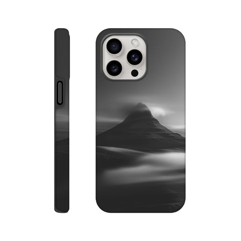Kirkjufell — iPhone Case | Black and White - chaipeau