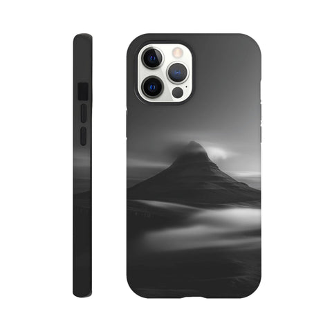 Kirkjufell — iPhone Case | Black and White - chaipeau