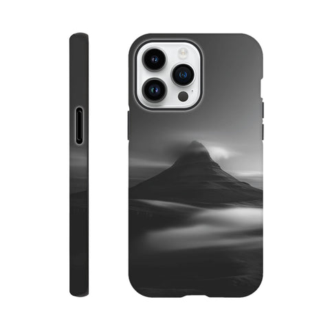 Kirkjufell — iPhone Case | Black and White - chaipeau