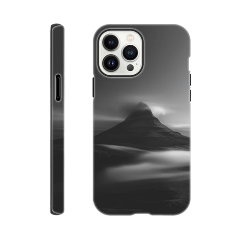 Kirkjufell — iPhone Case | Black and White - chaipeau