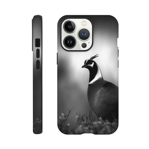 Pheasant — iPhone Case | Black and White - chaipeau