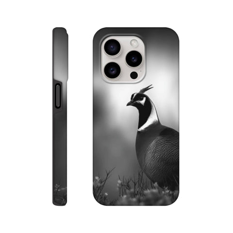 Pheasant — iPhone Case | Black and White - chaipeau