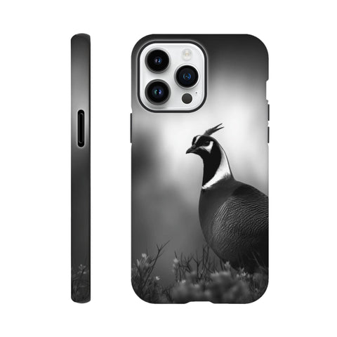 Pheasant — iPhone Case | Black and White - chaipeau